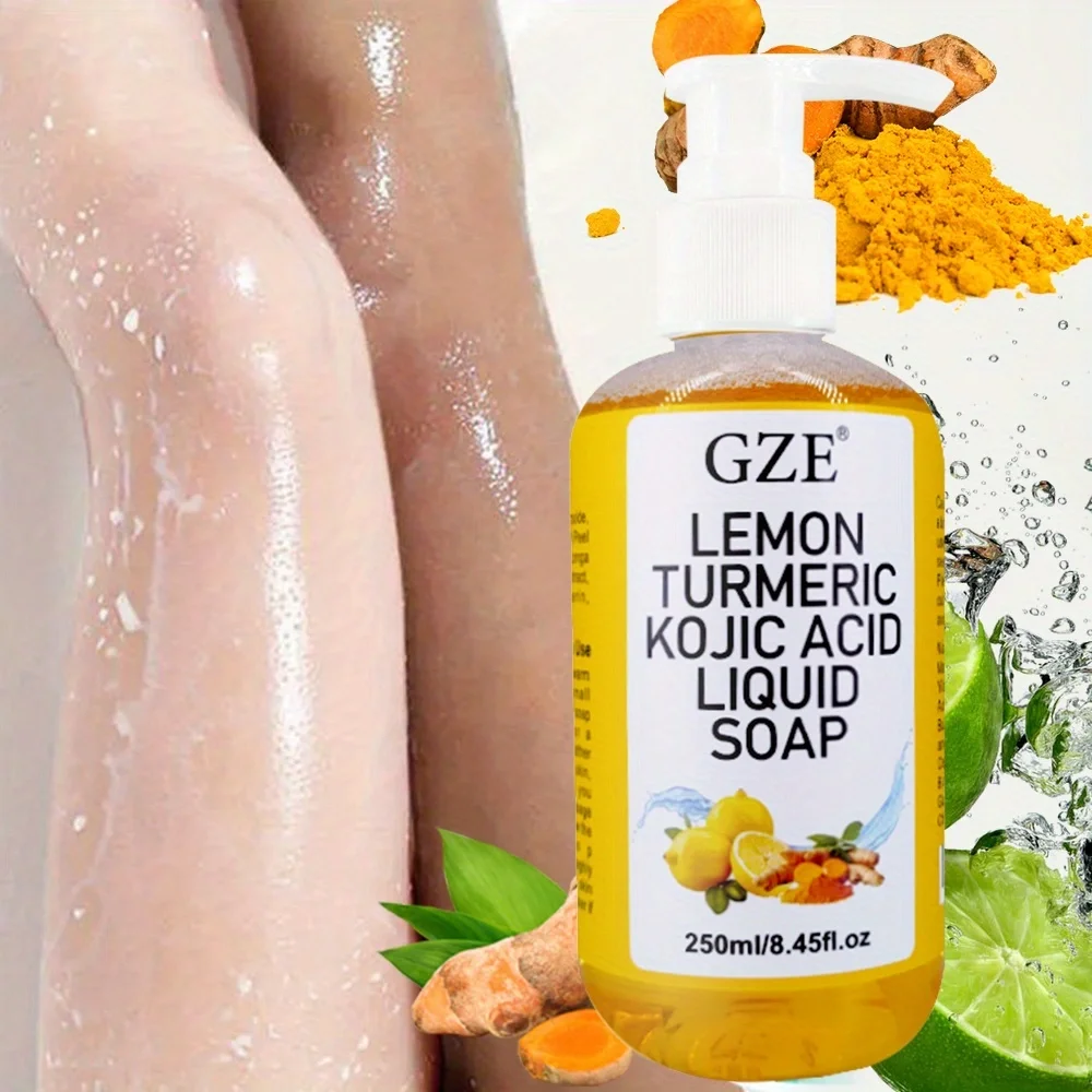 Жидкое мыло GZE Glow с лимонной куркумой и койевой кислотой — нежное отшелушивающее, осветляющее и питательное очищающее средство для кожи с куркумой
Жидкое мыло GZE Glow с лимонной куркумой и койевой кислотой — нежное отшелушивающее, осветляющее и питательное очищающее средство для кожи с куркумой