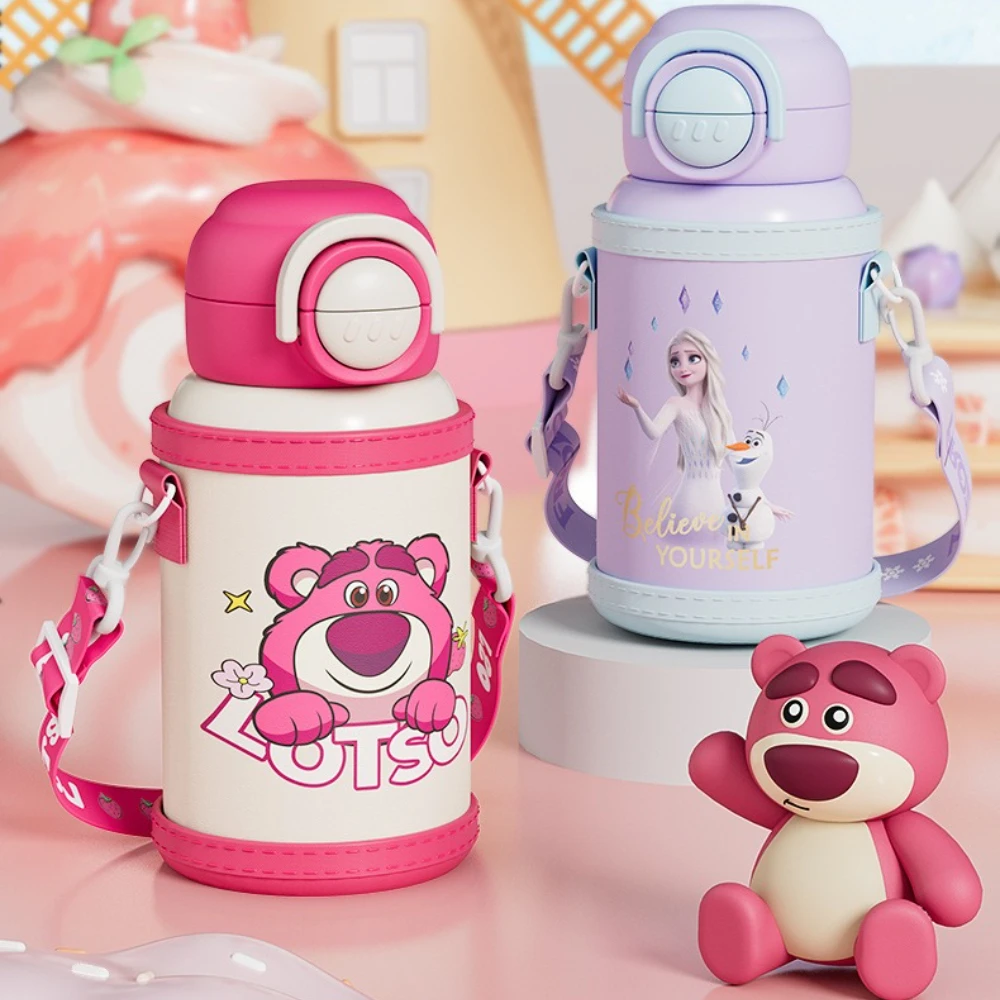 MINISO бутылки для воды с клубничным медведем, бутылка для воды, детская портативная чашка для воды из нержавеющей стали, детские подарки на день рождения 
MINISO бутылки для воды с клубничным медведем, бутылка для воды, детская портативная чашка для воды из нержавеющей стали, детские подарки на день рождения