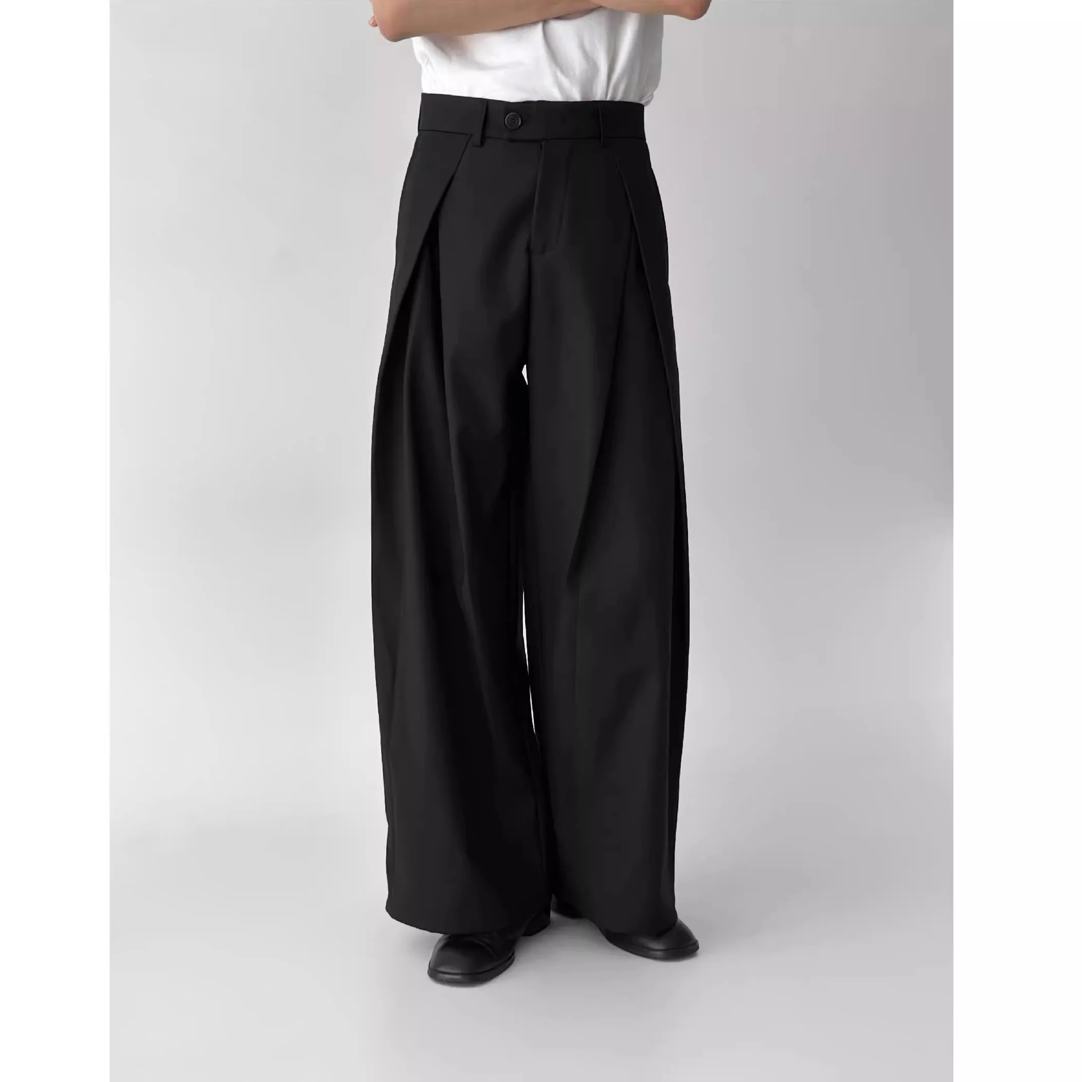 American Design Sense Deconstructed Pleated 3D Tailoring West Pants Men Women Spring Autumn Loose Lazy Sle Casual Long Pant...
American Design Sense Deconstructed Pleated 3D Tailoring West Pants Men Women Spring Autumn Loose Lazy Sle Casual Long Pant...