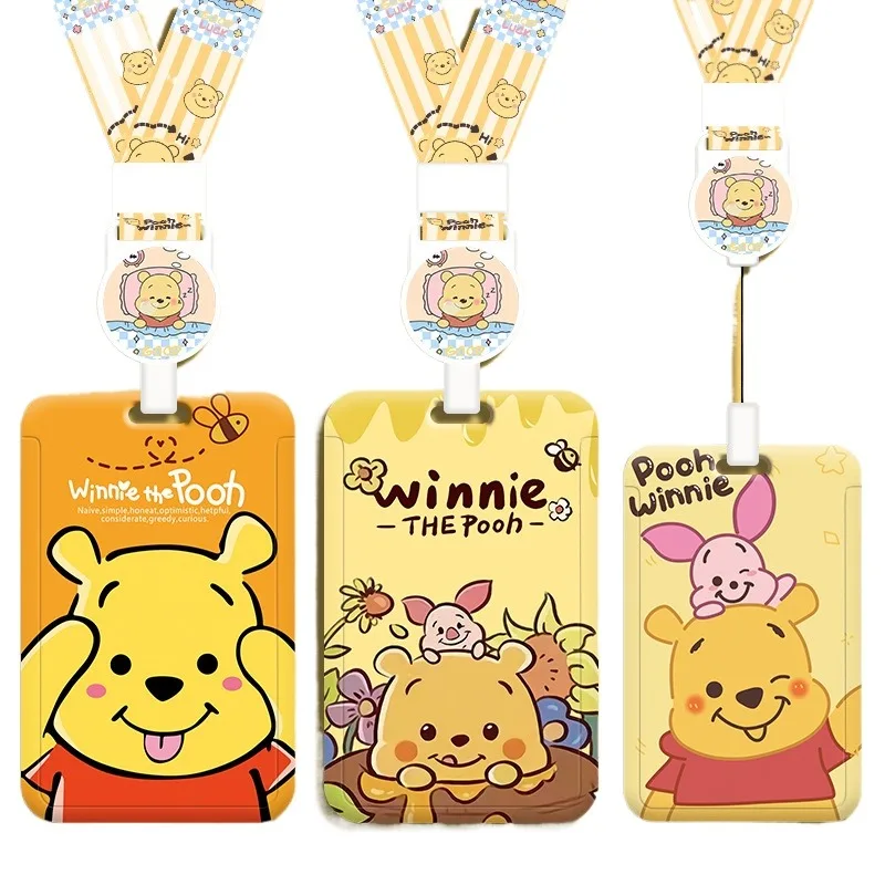 Disney Winnie the Pooh ID Card Holder for Students Workers with Retractable Lanyard School Office Bus Subway Access
Disney Winnie the Pooh ID Card Holder for Students Workers with Retractable Lanyard School Office Bus Subway Access