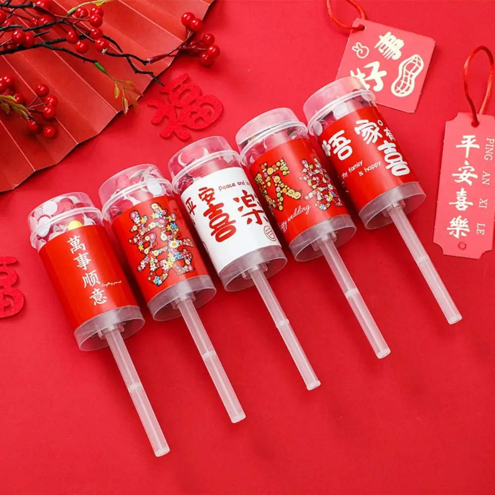 Handheld Bridal Shower Colorful Birthday Party Decortion Supplies For Wedding Tube Confetti Popper
Handheld Bridal Shower Colorful Birthday Party Decortion Supplies For Wedding Tube Confetti Popper