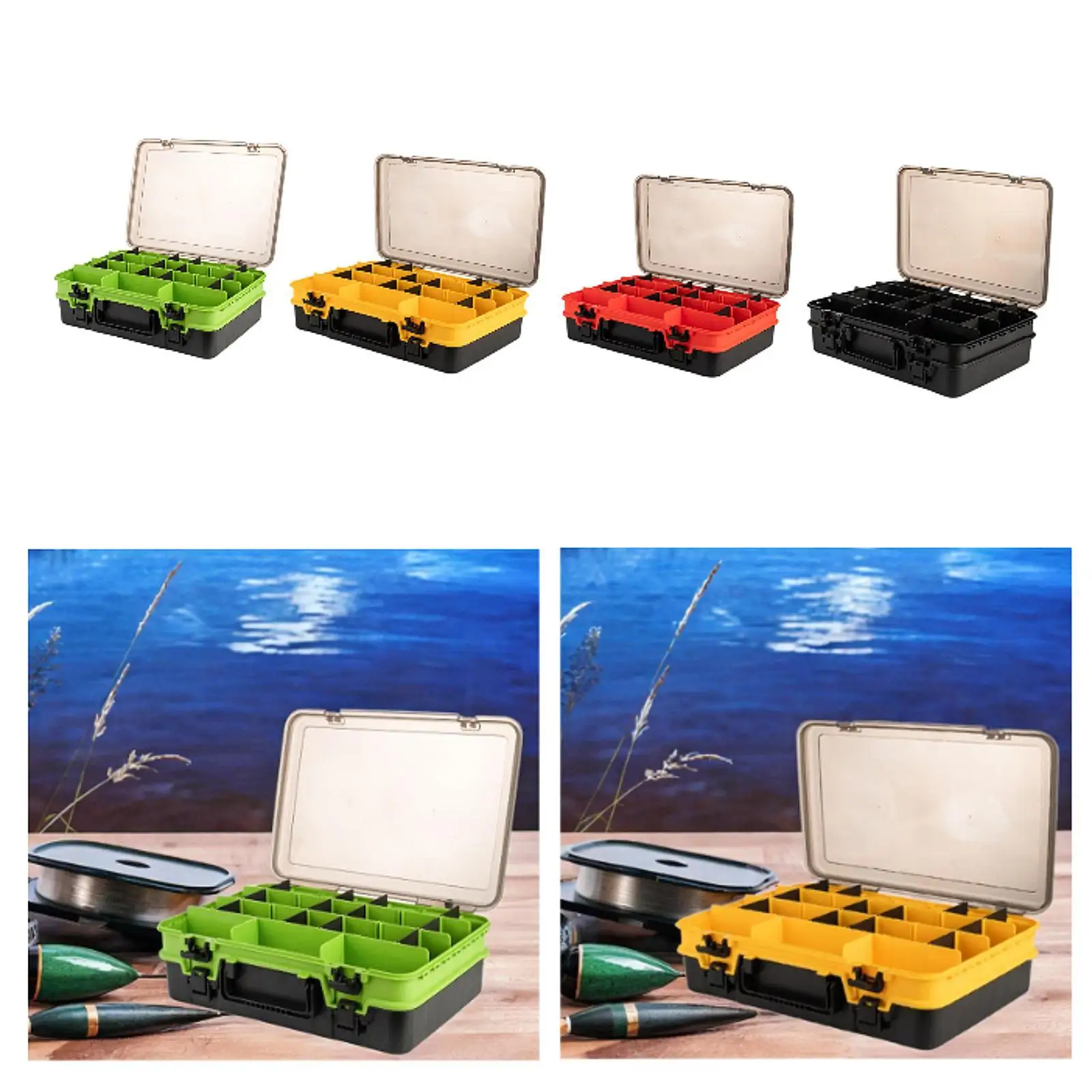 Double-layer Fishing Tool Box Fishing Box for Freshwater Fishing Accessories
Double-layer Fishing Tool Box Fishing Box for Freshwater Fishing Accessories