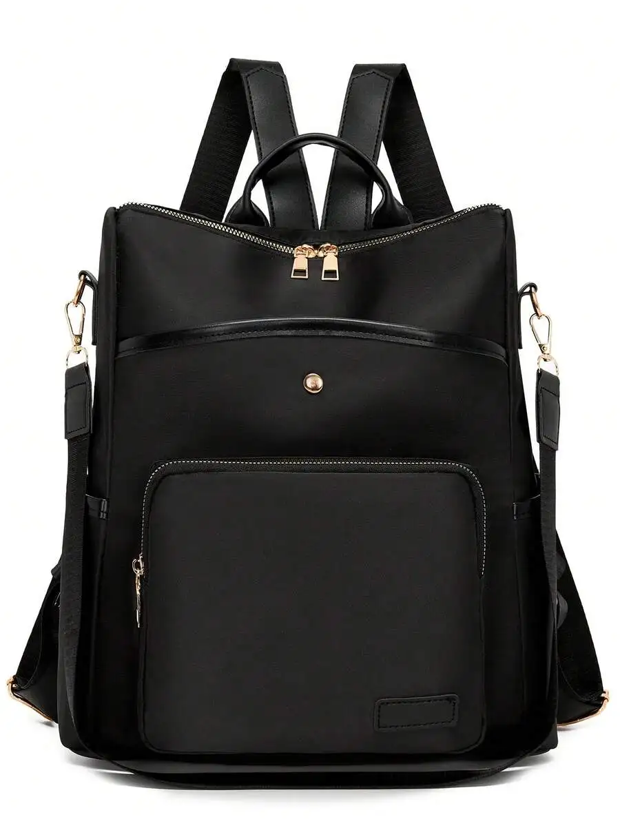 Lightweight Waterproof Large Capacity Multi-Pocket Backpack For Women Casual Travel Office
Lightweight Waterproof Large Capacity Multi-Pocket Backpack For Women Casual Travel Office