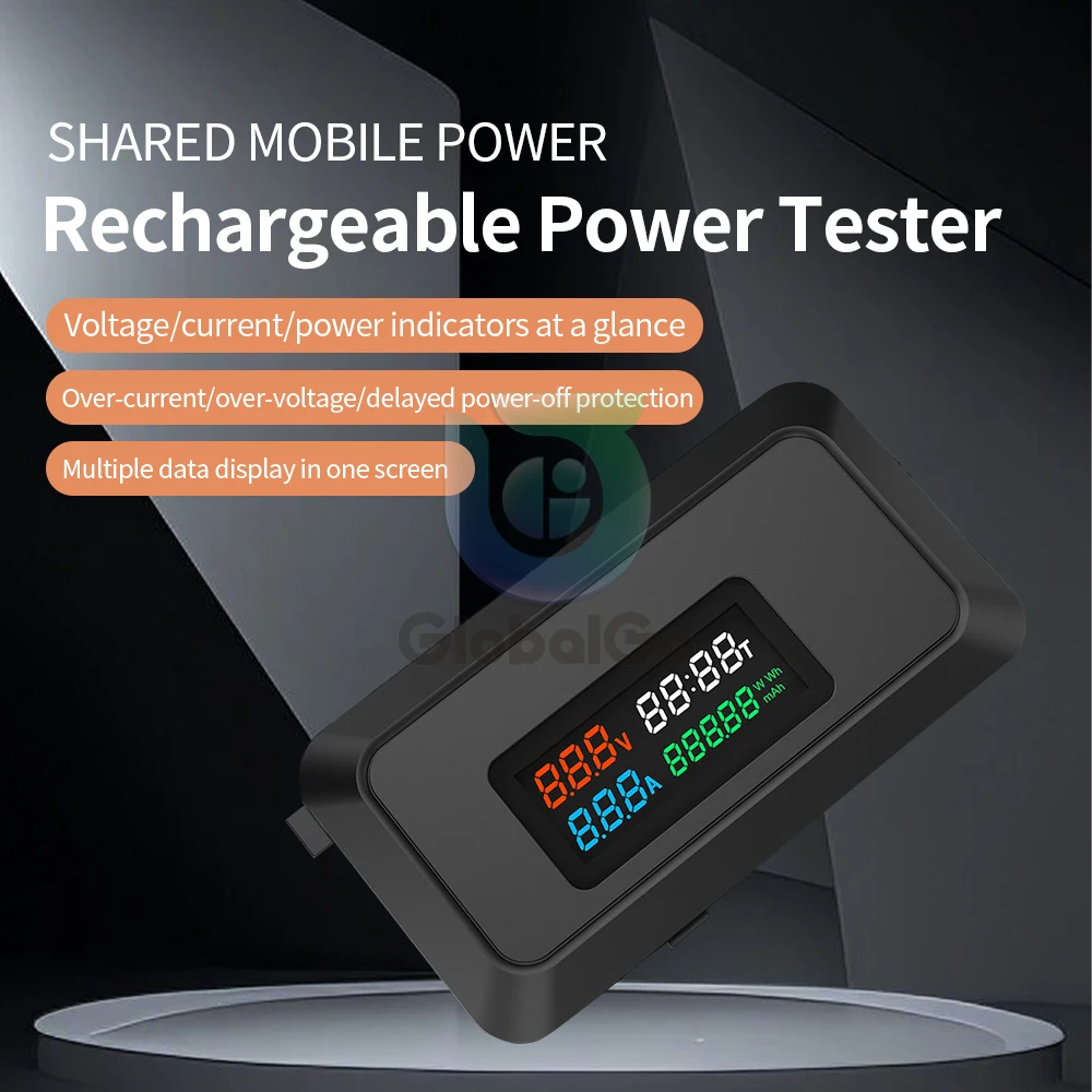 Type-C USB Tester DC Digital Voltmeter Ammeter Amperimetor Voltage Current Meter Ammeter Detector Power Bank Charger Indicator
Type-C USB Tester DC Digital Voltmeter Ammeter Amperimetor Voltage Current Meter Ammeter Detector Power Bank Charger Indicator