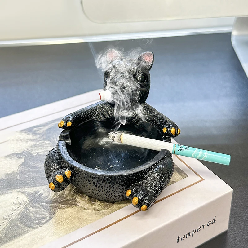 Fashionable Domineering Dog Ashtray, Home Dust-Proof Ashtray, Living Room Office Desktop Decoration, Father's Gift
Fashionable Domineering Dog Ashtray, Home Dust-Proof Ashtray, Living Room Office Desktop Decoration, Father's Gift