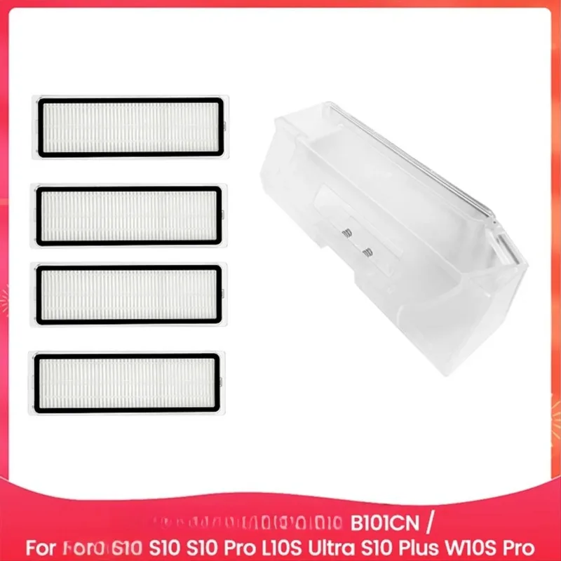 5PCS Dust Box Filter Set for B101CN S10 S10 Pro L10S Ultra S10 Plus W10S Pro Spare Replace Part
5PCS Dust Box Filter Set for B101CN S10 S10 Pro L10S Ultra S10 Plus W10S Pro Spare Replace Part
