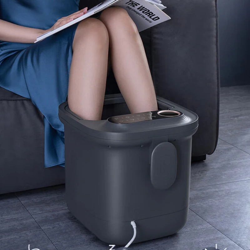 Automatic Heated Foot Soaking Bucket, Intelligent Temperature Control Footbath, 3D Simulation Massage Foot Wash Bucket
Automatic Heated Foot Soaking Bucket, Intelligent Temperature Control Footbath, 3D Simulation Massage Foot Wash Bucket