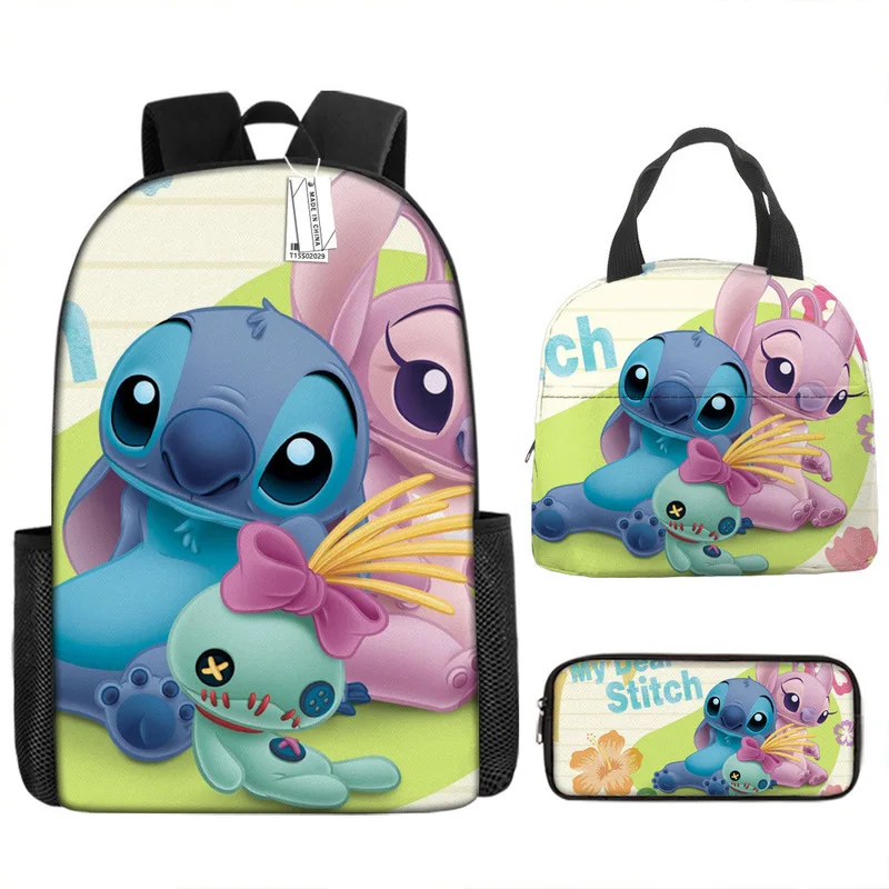 New Disney Cartoon Backpack Set Of 3 Lilo & Stitch Kawaii Stitch Printed Schoolbag Backpack Handbag Pencil Case Gift 3-Piece Set
New Disney Cartoon Backpack Set Of 3 Lilo & Stitch Kawaii Stitch Printed Schoolbag Backpack Handbag Pencil Case Gift 3-Piece Set
