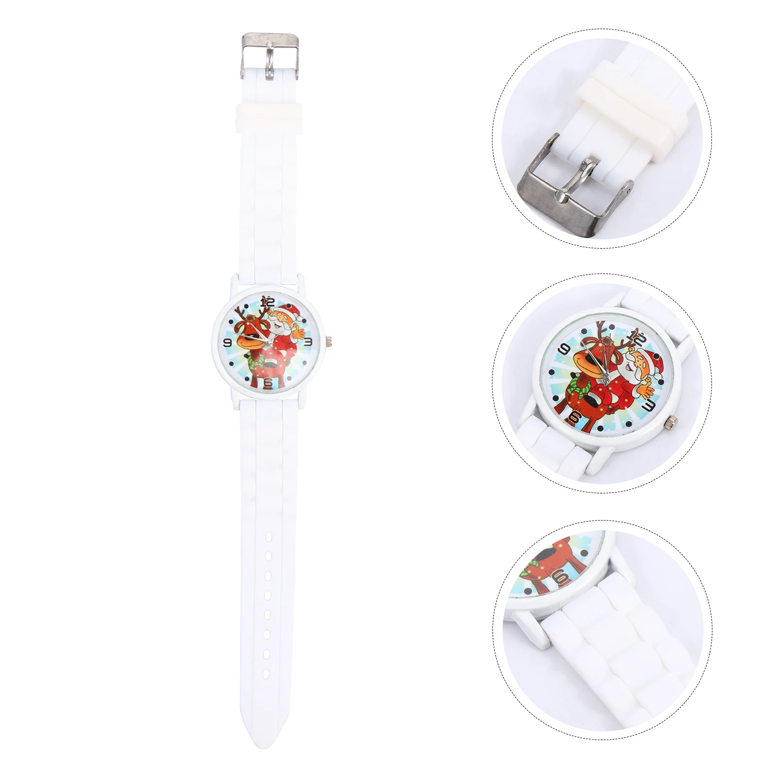 Silicone Kids Watch Christmas Pattern Silica Gel Wristwatch Durable Safe Cartoon Watches Children Bracelet Gifts 
Silicone Kids Watch Christmas Pattern Silica Gel Wristwatch Durable Safe Cartoon Watches Children Bracelet Gifts