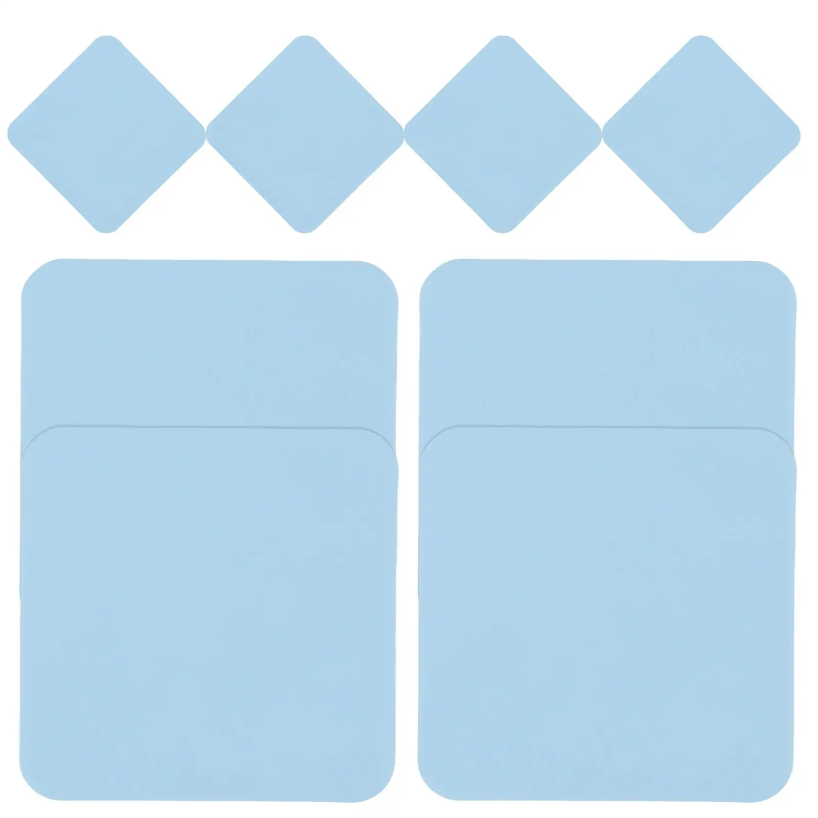 8 Pcs Silicone Placemats Non Slip Heat Resistant Kitchen Pot Holders Table Pad Foldable Storage Solution
8 Pcs Silicone Placemats Non Slip Heat Resistant Kitchen Pot Holders Table Pad Foldable Storage Solution
