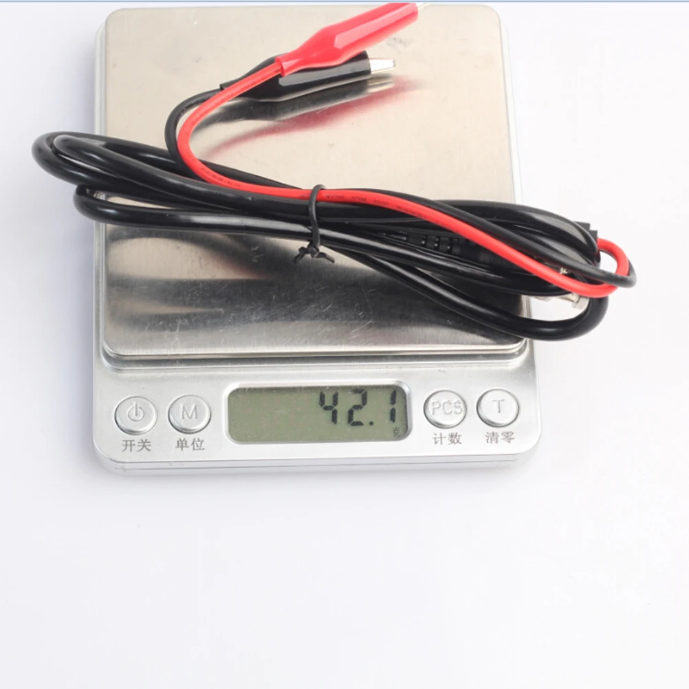 Alligator Clip Test Lead Cable 100cm 50 Ohm Oscilloscope Probe Q9 Dual Leads Accessories 40mm Clip 500V
Alligator Clip Test Lead Cable 100cm 50 Ohm Oscilloscope Probe Q9 Dual Leads Accessories 40mm Clip 500V