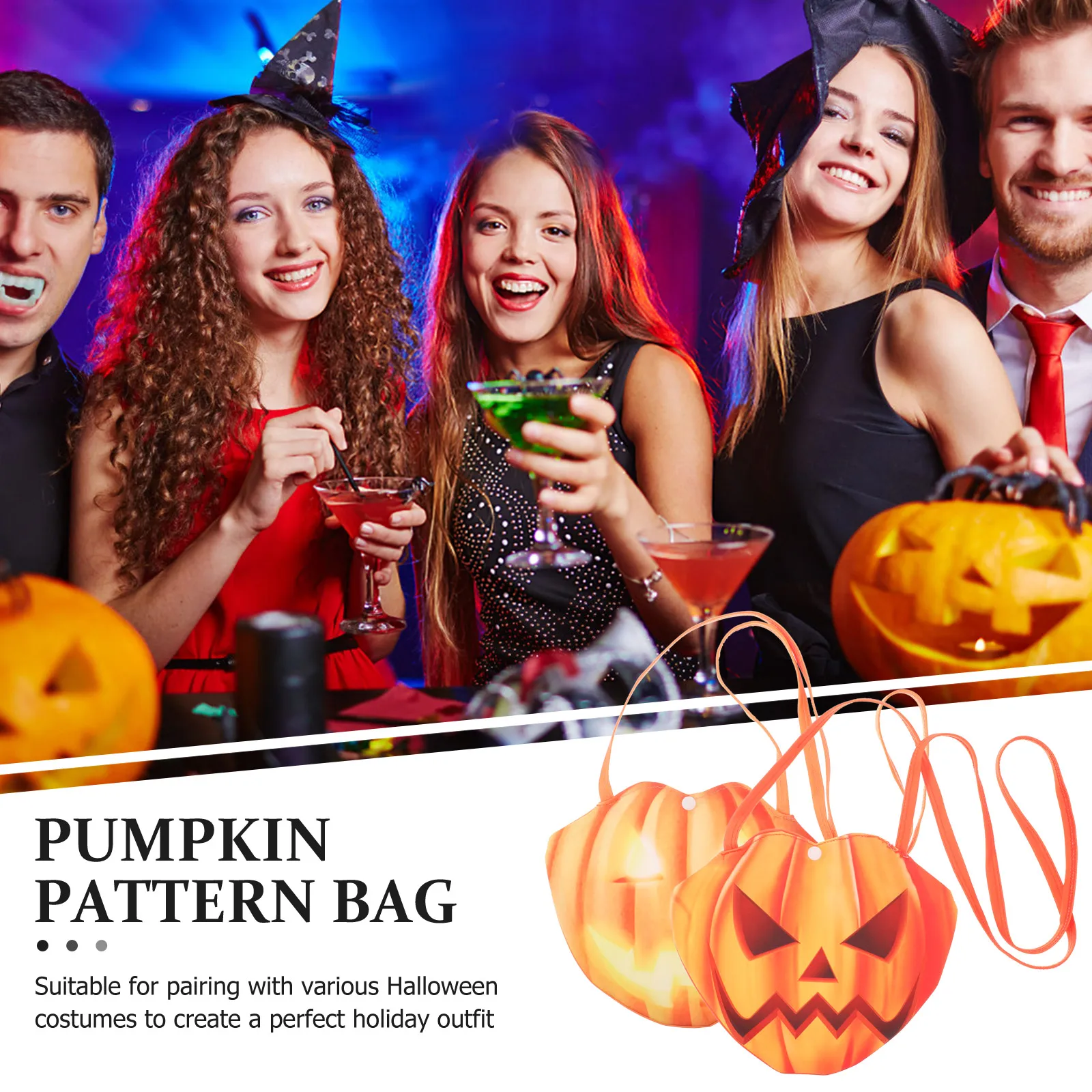 2 Pcs Candy Bags Halloween Small for Accessories Party Supplies Polyester Goody Handbag
2 Pcs Candy Bags Halloween Small for Accessories Party Supplies Polyester Goody Handbag