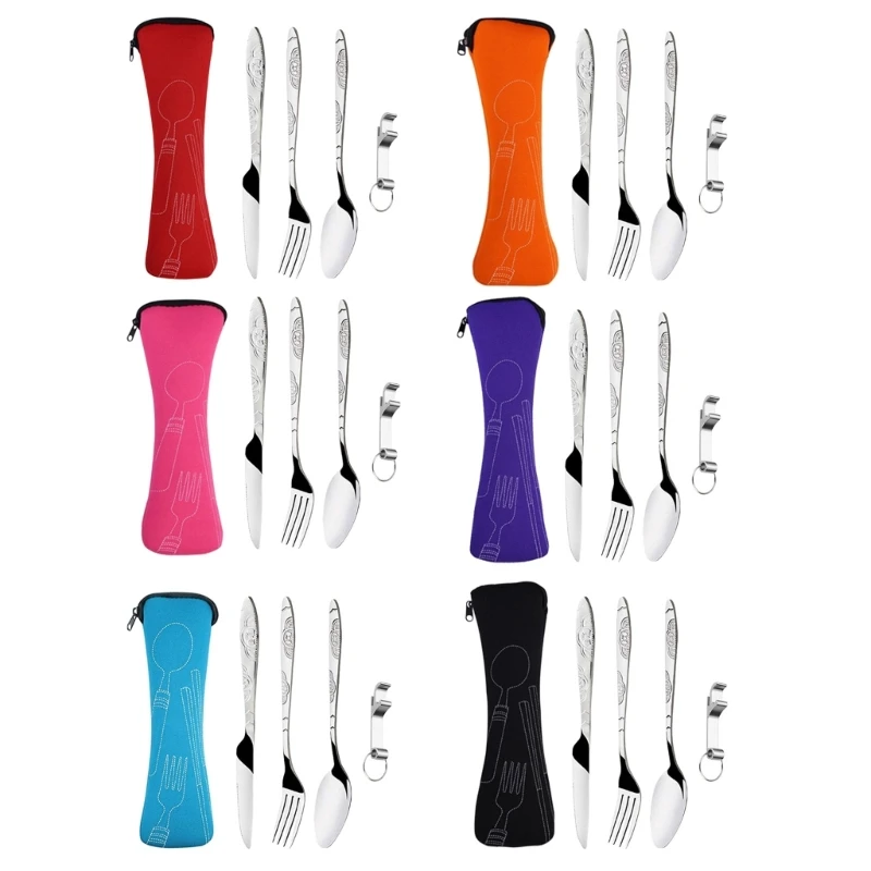 Stainless Knife and Fork Flatware Set Camping Utensil Set for School, and Office Dropship
Stainless Knife and Fork Flatware Set Camping Utensil Set for School, and Office Dropship
