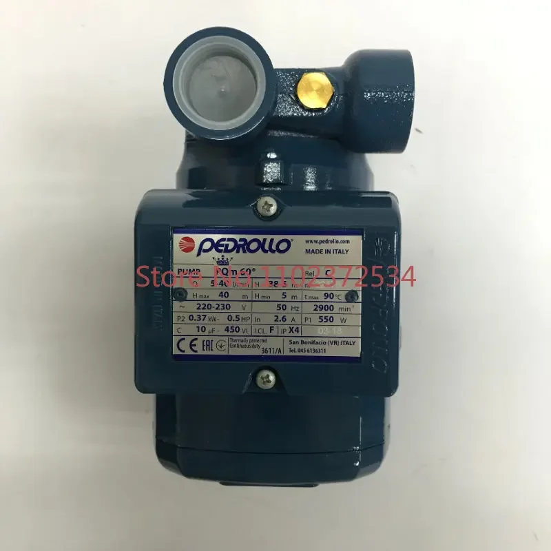 Italian original PEDROLLO PQ60-PQM60 machine tool wire cutting high-pressure circulating water pump
Italian original PEDROLLO PQ60-PQM60 machine tool wire cutting high-pressure circulating water pump