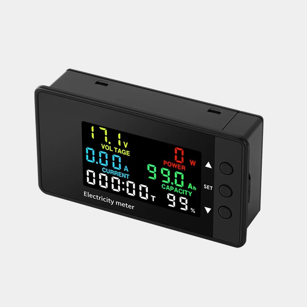 Aug. 6-In-1 Voltmeter Ammeter DC 7.5-100V Wattmeter LED Digital Electric Meter Multifunctional Voltage Current Meter
Aug. 6-In-1 Voltmeter Ammeter DC 7.5-100V Wattmeter LED Digital Electric Meter Multifunctional Voltage Current Meter