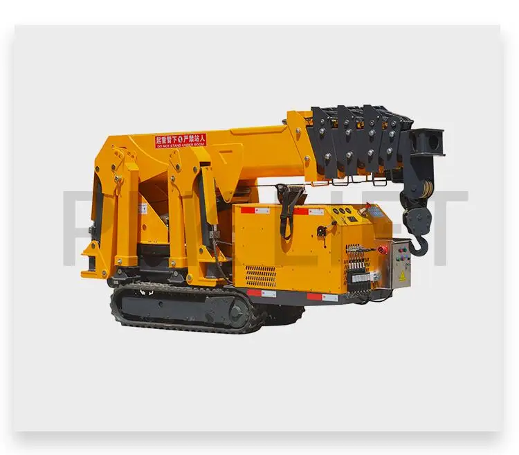 Battery Powered Spider Crane 3T Silent Operation Rubber Track for Hospital Construction Professional Material Handling Machine
Battery Powered Spider Crane 3T Silent Operation Rubber Track for Hospital Construction Professional Material Handling Machine