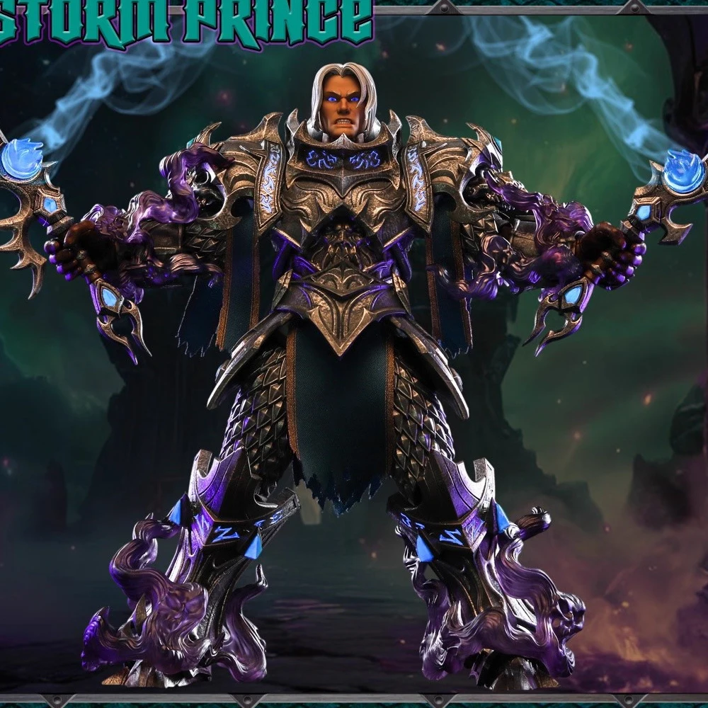 Stock GDTOYS X BROTOYS GB002 1/10 Dark Storm Prince Anduin Armored Delicate 18 см 7 дюймов Фигурка Подарочная коллекция игрушек
Stock GDTOYS X BROTOYS GB002 1/10 Dark Storm Prince Anduin Armored Delicate 18 см 7 дюймов Фигурка Подарочная коллекция игрушек