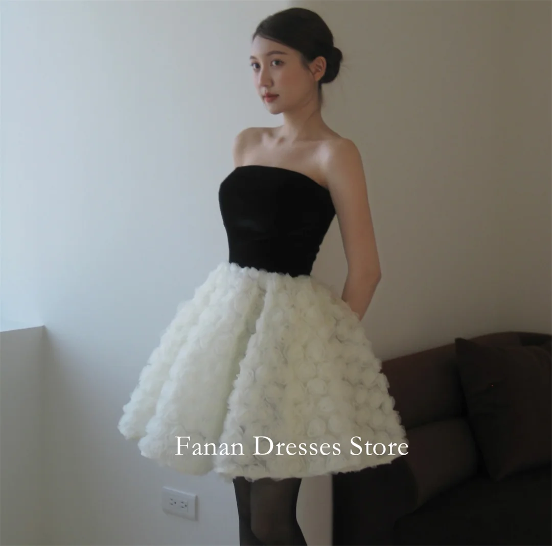 FANAN Strapless Mini Above Knee A-Line Evening Party Dresses Korea Corset Wedding Women Gowns Event Prom Gowns Customized
FANAN Strapless Mini Above Knee A-Line Evening Party Dresses Korea Corset Wedding Women Gowns Event Prom Gowns Customized