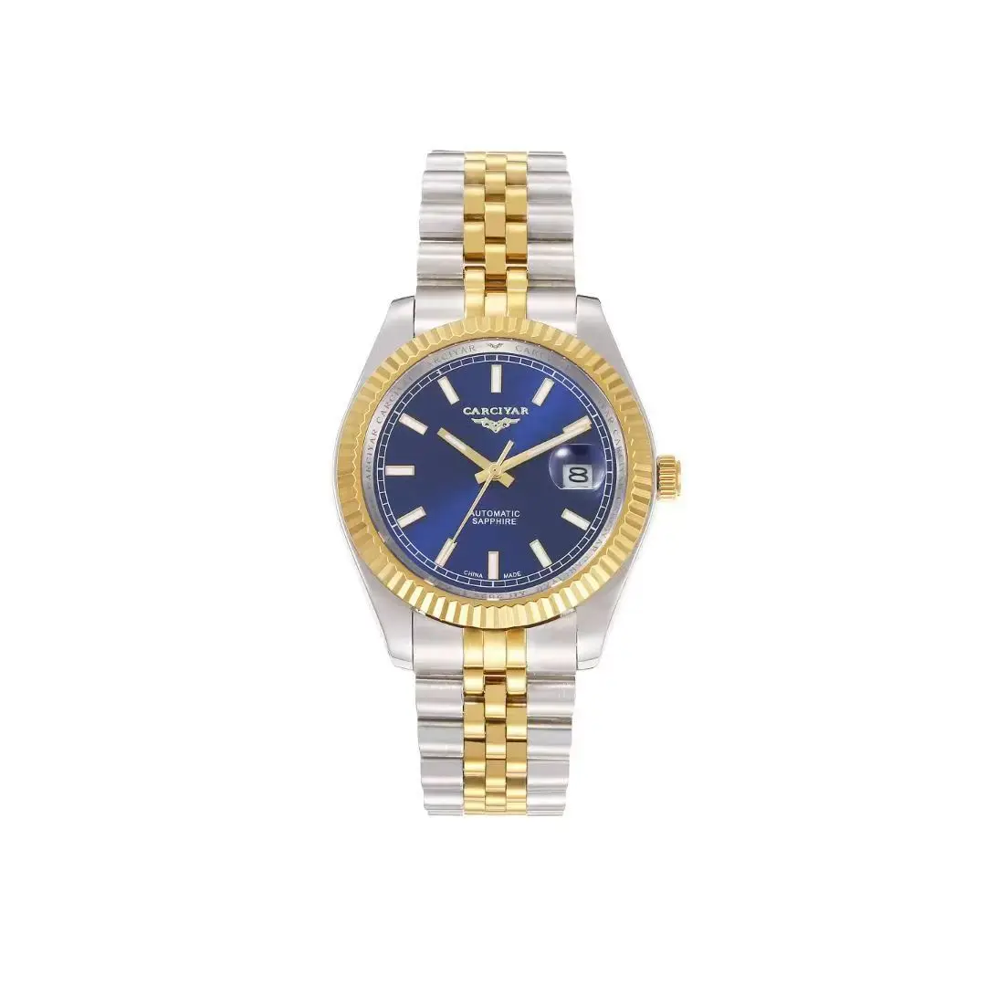 1 CARCIYAR Men's Mechanical Watch with Japanese Movement, 904L Stainless Steel, World Time, Ultra-Thin, Sapphire Crystal, 41mm
1 CARCIYAR Men's Mechanical Watch with Japanese Movement, 904L Stainless Steel, World Time, Ultra-Thin, Sapphire Crystal, 41mm