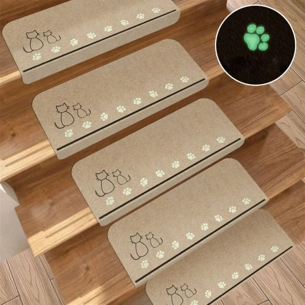 New Luminous Stair Mats Self Adhesive Non-slip Stair Carpet Pad Water Absorbent Washable Soft Floor Mat
New Luminous Stair Mats Self Adhesive Non-slip Stair Carpet Pad Water Absorbent Washable Soft Floor Mat