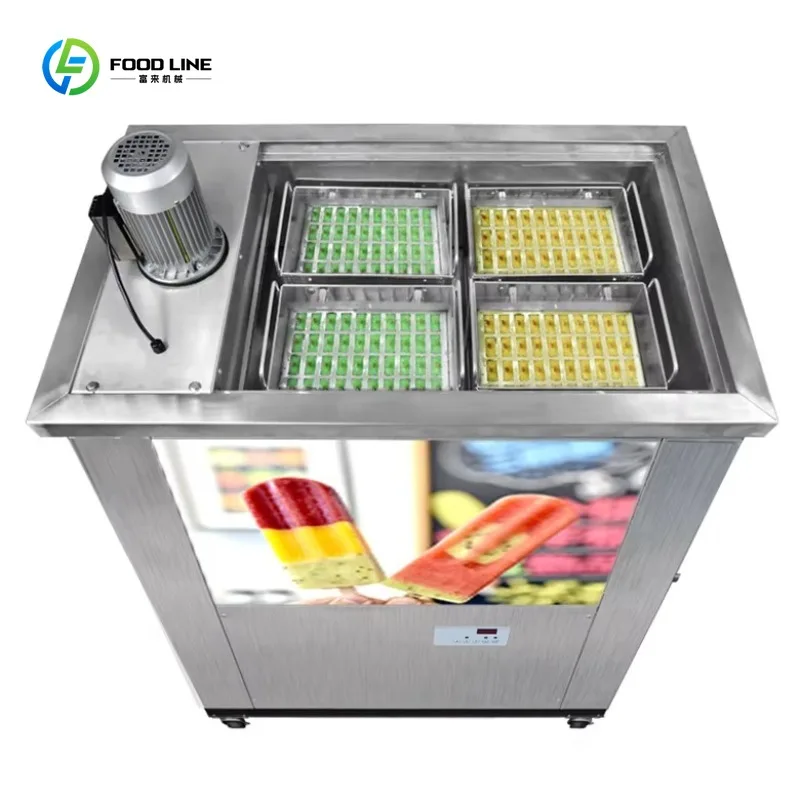 Customized 4 Molds Freezing Ice Pop Making Machine Professional Ice Lolly Popsicle Maker for Shop
Customized 4 Molds Freezing Ice Pop Making Machine Professional Ice Lolly Popsicle Maker for Shop