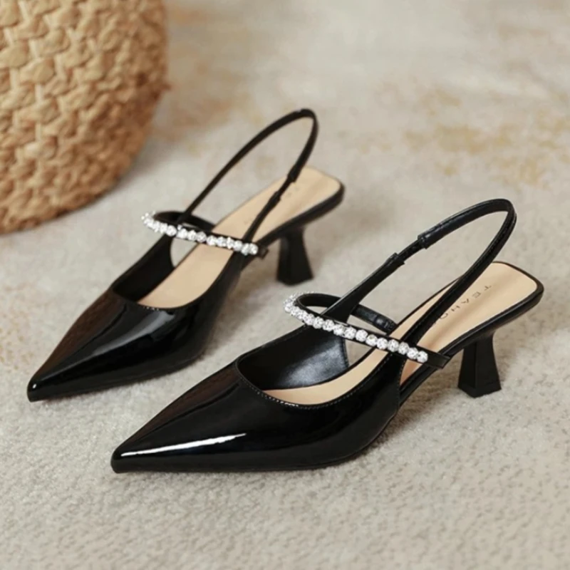 2026 New Classic Solid Color Beaded Women's Sandals Sexy Pointed Toe Open Heel Casual Shoes Outdoor Shopping Women's High Heels
2026 New Classic Solid Color Beaded Women's Sandals Sexy Pointed Toe Open Heel Casual Shoes Outdoor Shopping Women's High Heels