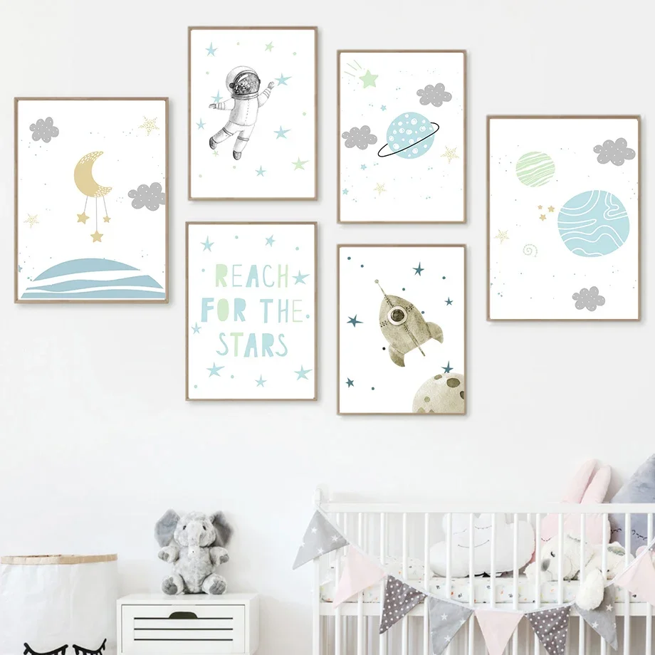 Space Rocket Astronaut Star Moon Quote Nursery Wall Art Canvas Painting Nordic Posters And Prints Pictures Kids Room Home Decor
Space Rocket Astronaut Star Moon Quote Nursery Wall Art Canvas Painting Nordic Posters And Prints Pictures Kids Room Home Decor