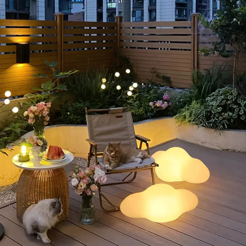 Luminous cloud lights, lawn solar LED outdoor lighting, non solar outdoor garden decoration, outdoor garden lights
Luminous cloud lights, lawn solar LED outdoor lighting, non solar outdoor garden decoration, outdoor garden lights