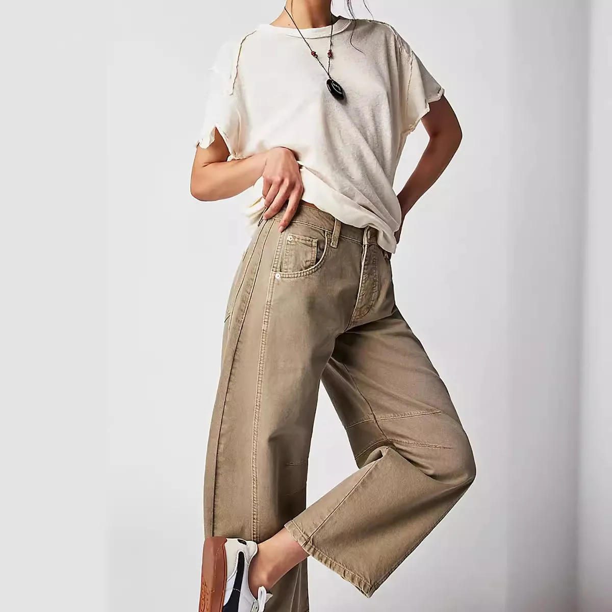 Low Rise Washed Straight Denim Pants for Women Wide Leg Vintage Dragging Jeans Distressed High Street Trousers Casual Streetwear
Low Rise Washed Straight Denim Pants for Women Wide Leg Vintage Dragging Jeans Distressed High Street Trousers Casual Streetwear