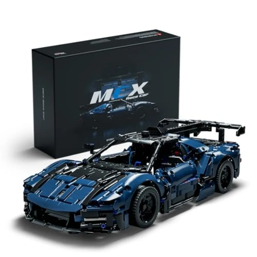 MCX Race Car Building Set for Adults: 1/12 Scale Sports Car Model Toy ABS Plastic Black Red Collectible Precision Assembly Kit
MCX Race Car Building Set for Adults: 1/12 Scale Sports Car Model Toy ABS Plastic Black Red Collectible Precision Assembly Kit