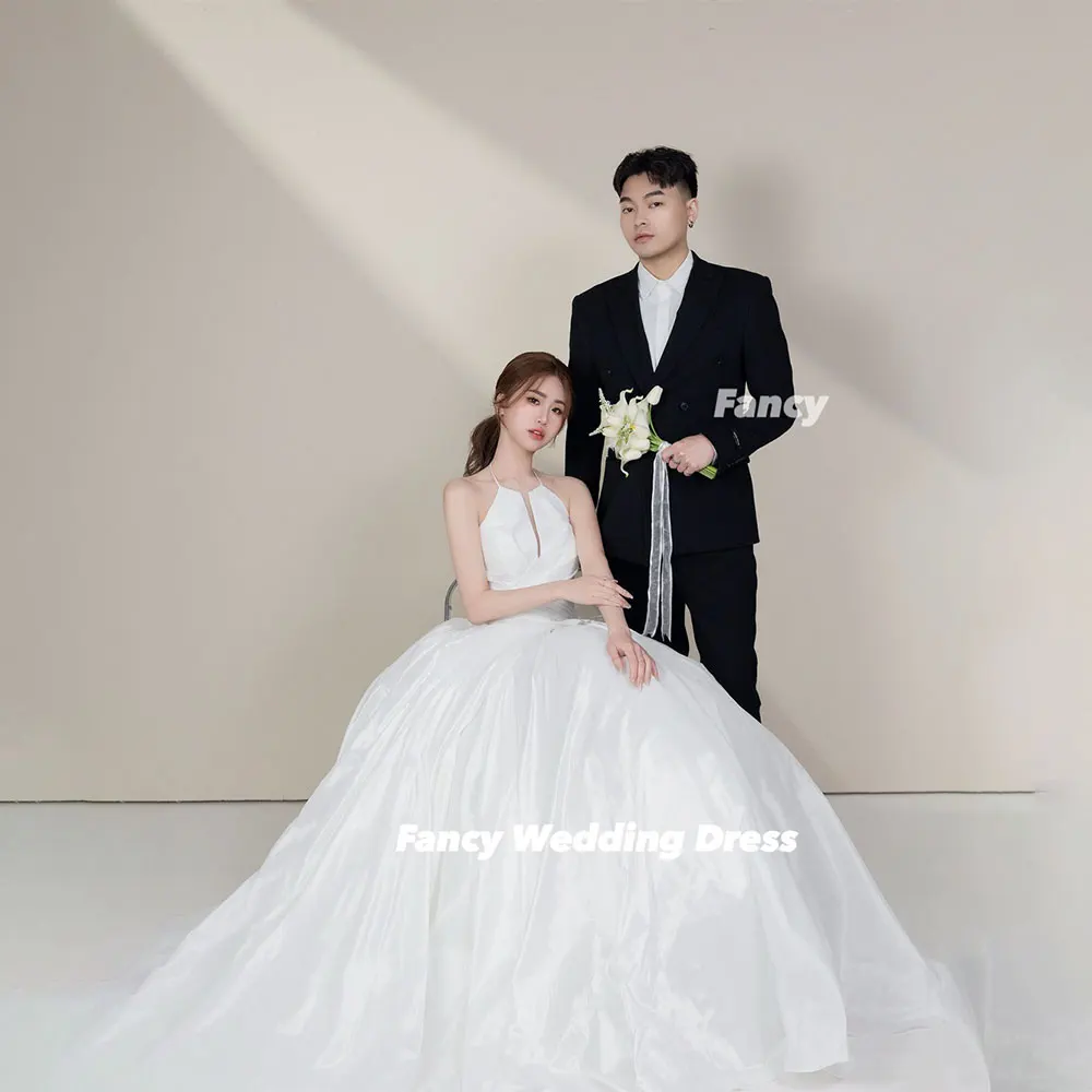 Fancy Princess O Neck Korea Wedding Dresses Photo Shoot A Line Taffeta Evening Dresses Corset 웨딩드레스 Customized
Fancy Princess O Neck Korea Wedding Dresses Photo Shoot A Line Taffeta Evening Dresses Corset 웨딩드레스 Customized