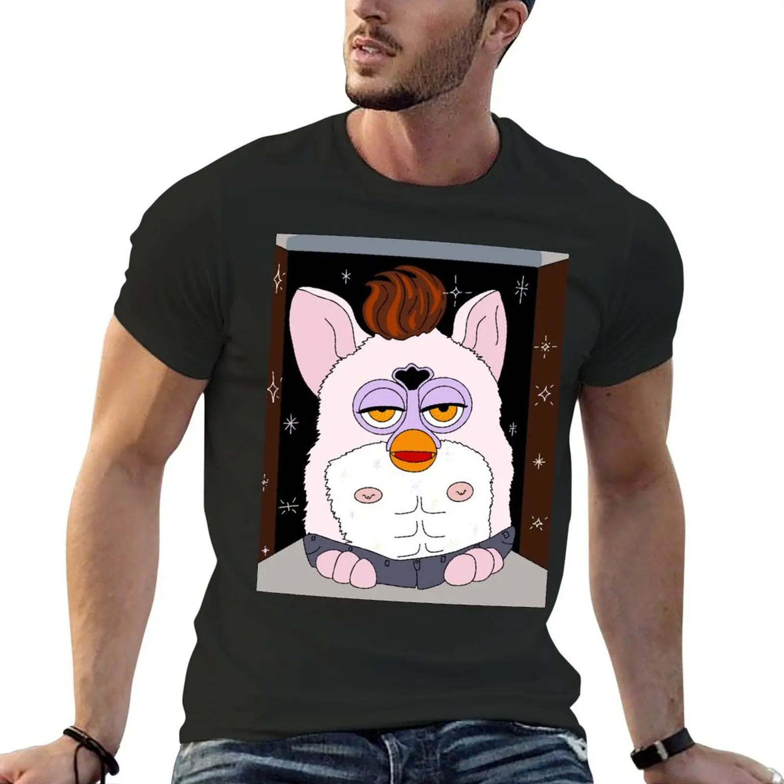 Furby Twilight New Moon sparkling Volterra Edward Cullen T-Shirt new edition clothes for men
Furby Twilight New Moon sparkling Volterra Edward Cullen T-Shirt new edition clothes for men