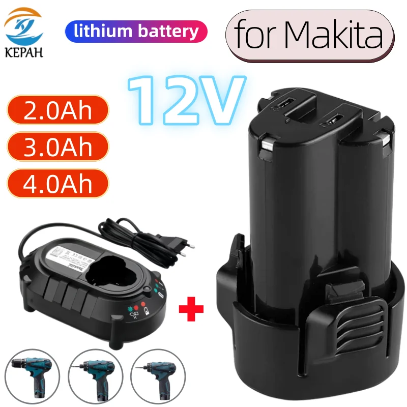 Для аккумулятора Makita 12 В 3,0 Ач/2,0 Ач, сменная аккумуляторная батарея для инструмента, 12 В BL1013 BL1020 BL1030 TD090D, DF030D Makita
Для аккумулятора Makita 12 В 3,0 Ач/2,0 Ач, сменная аккумуляторная батарея для инструмента, 12 В BL1013 BL1020 BL1030 TD090D, DF030D Makita