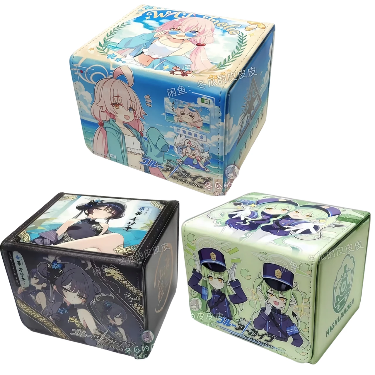 3models Blue Archive Series Hoshino Takanashi Magnetic Leather Card Box Ryuuge Kisaki Hikari Game Collection Card Storage Box
3models Blue Archive Series Hoshino Takanashi Magnetic Leather Card Box Ryuuge Kisaki Hikari Game Collection Card Storage Box