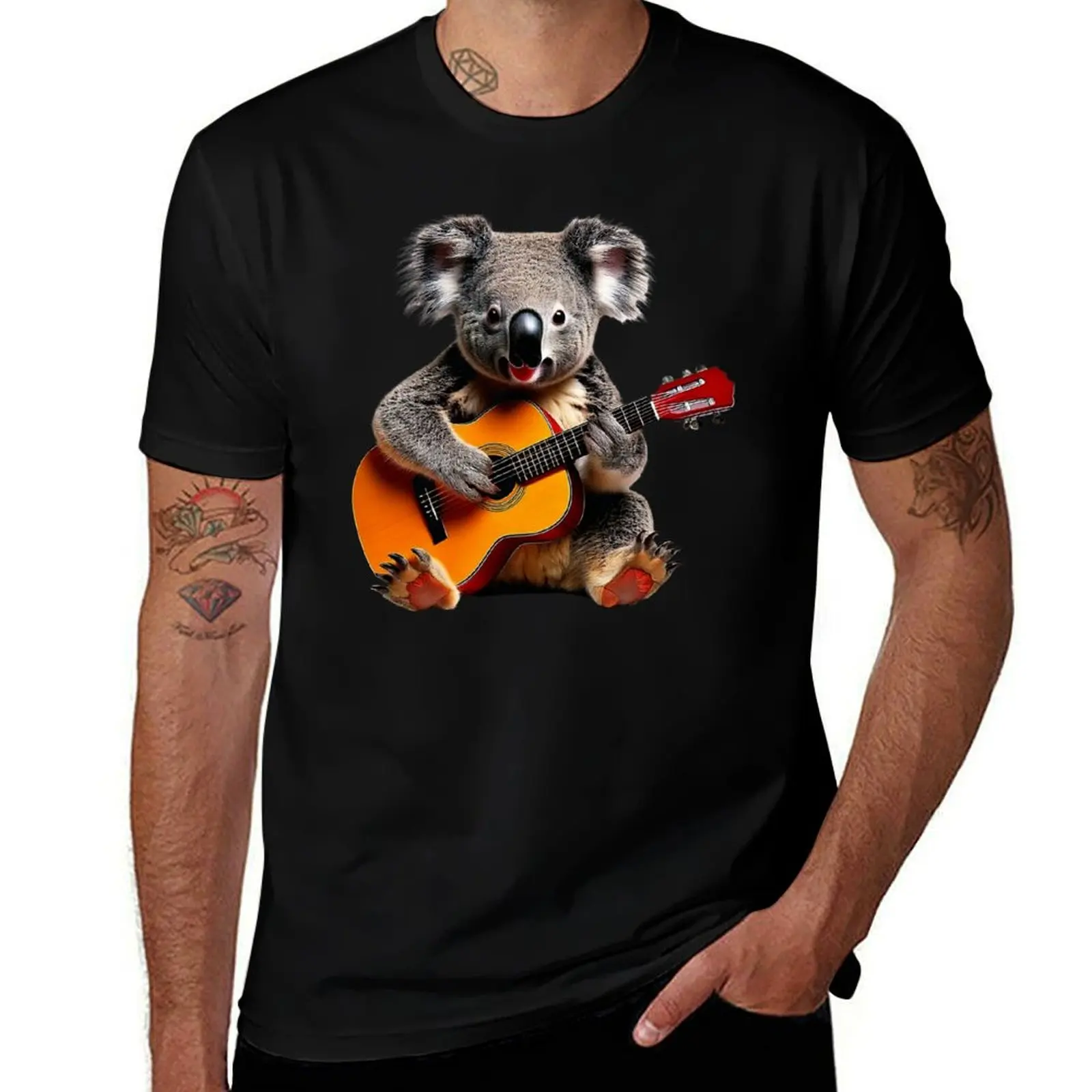 Koala Bear Playing Guitar T-Shirt black cotton t-shirt plain for man package t shirts for man pack white
Koala Bear Playing Guitar T-Shirt black cotton t-shirt plain for man package t shirts for man pack white