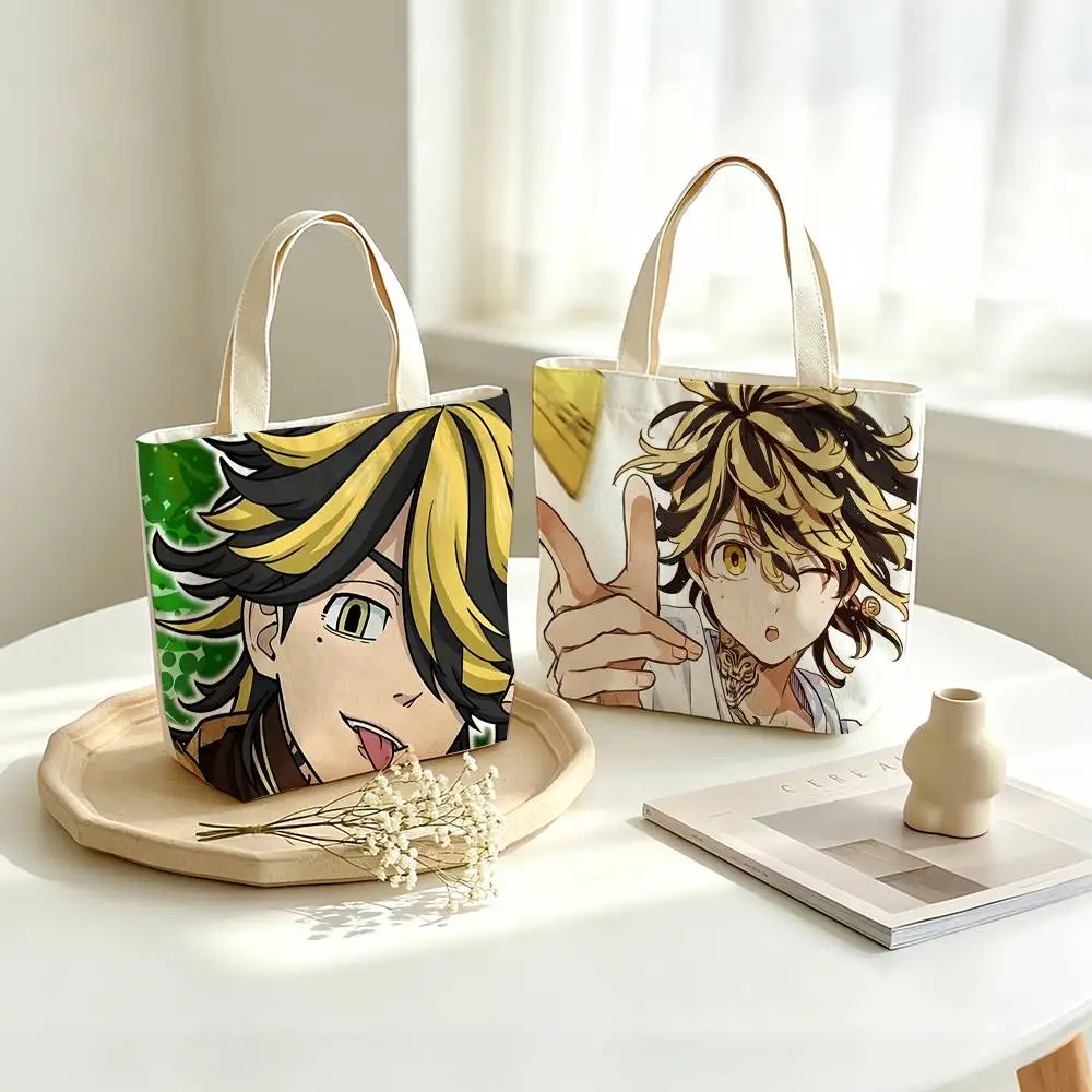 COOL okyoR-Revengers K-Kazutora Hanemiya Printed Canvas Tote Bag Shoulder Bag Commuter Mommy Shopping Bag
COOL okyoR-Revengers K-Kazutora Hanemiya Printed Canvas Tote Bag Shoulder Bag Commuter Mommy Shopping Bag