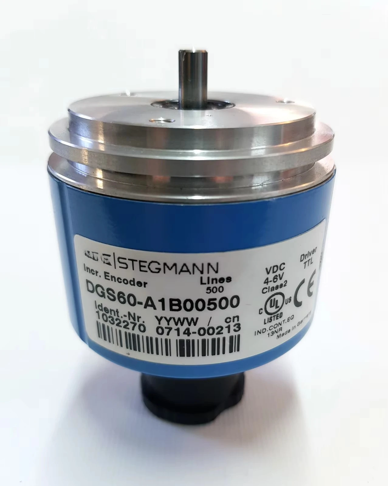 Original Stegmann DGS60-A1B00500 60MM Incremental Encoder
Original Stegmann DGS60-A1B00500 60MM Incremental Encoder