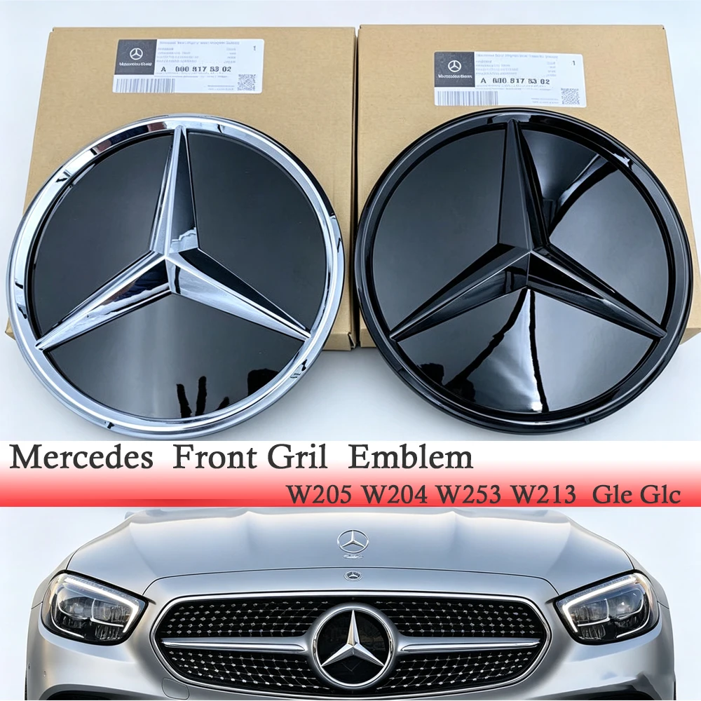 3D 185MM 205MM Front Grille Star Logo Emblem Badge Auto Accessories for Mercedes-Benz Amg C/B/E Class W205 W253 W213 GLC GLE
3D 185MM 205MM Front Grille Star Logo Emblem Badge Auto Accessories for Mercedes-Benz Amg C/B/E Class W205 W253 W213 GLC GLE