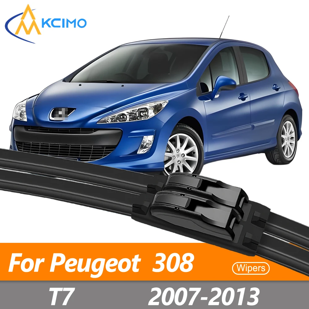 2Pcs/Set Front Wiper Blades For Peugeot 308/ T7 2007-2013 Direct Fit All-Weather Performance Premium Rubber Windshield Wipers
2Pcs/Set Front Wiper Blades For Peugeot 308/ T7 2007-2013 Direct Fit All-Weather Performance Premium Rubber Windshield Wipers