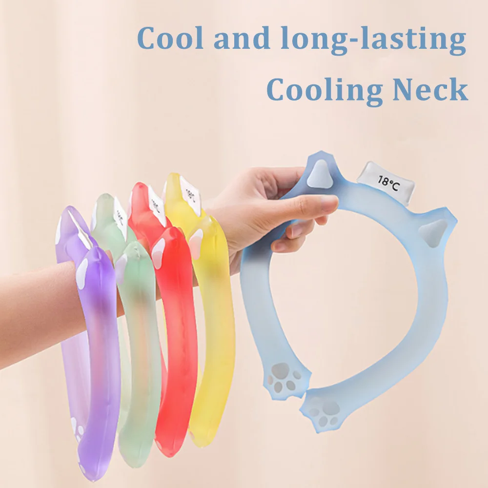 New 18° Cooling Neck Tube Cool Freeze Neck Cooler Band Reusable Summer Outdoor Sports Running Cycling Cold Ice Collar
New 18° Cooling Neck Tube Cool Freeze Neck Cooler Band Reusable Summer Outdoor Sports Running Cycling Cold Ice Collar