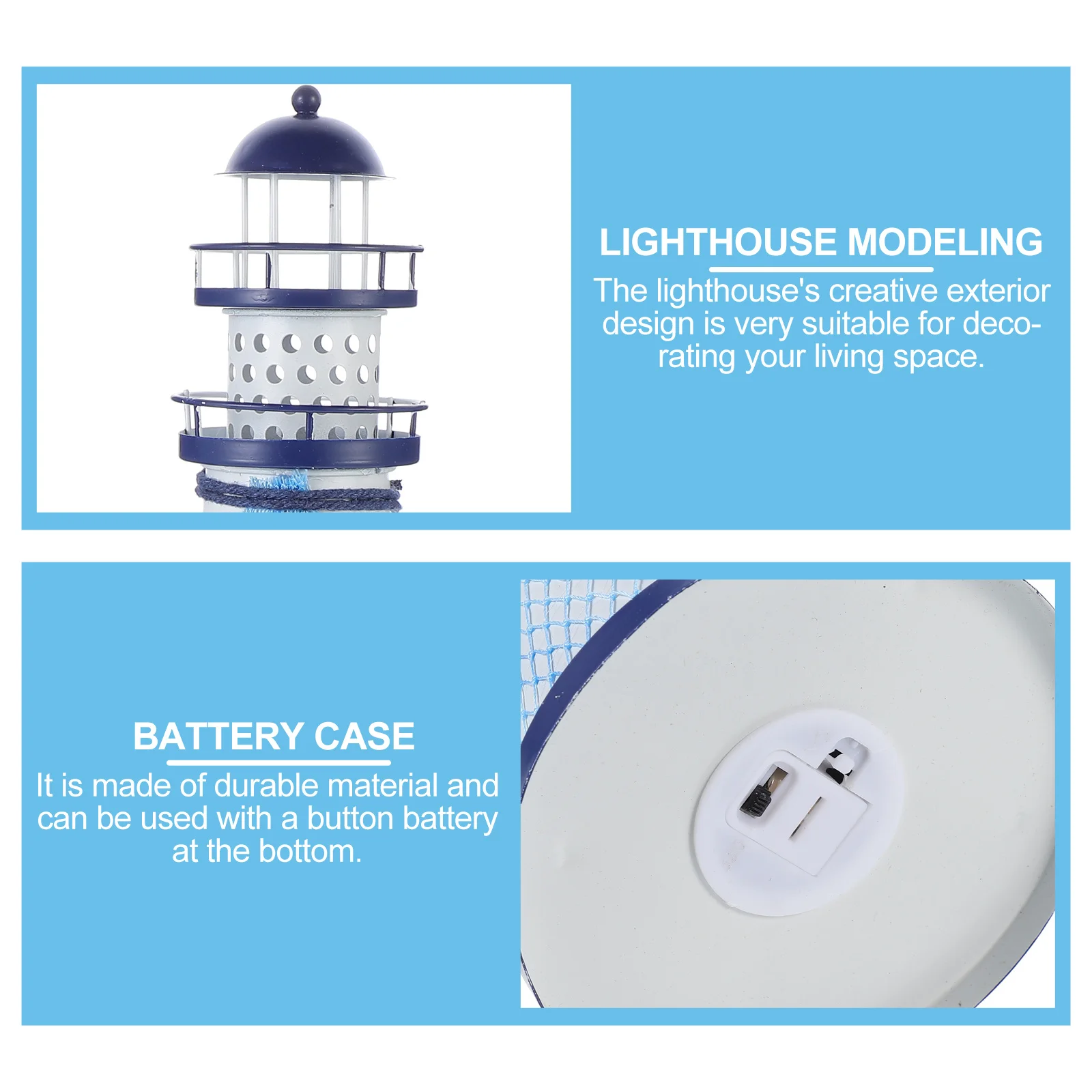 1Pcs LED Lamp Vivid Lighthouse Decorative Night Light Desktop Lamp Home Decoration Romantic Atmosphere Gift Light
1Pcs LED Lamp Vivid Lighthouse Decorative Night Light Desktop Lamp Home Decoration Romantic Atmosphere Gift Light