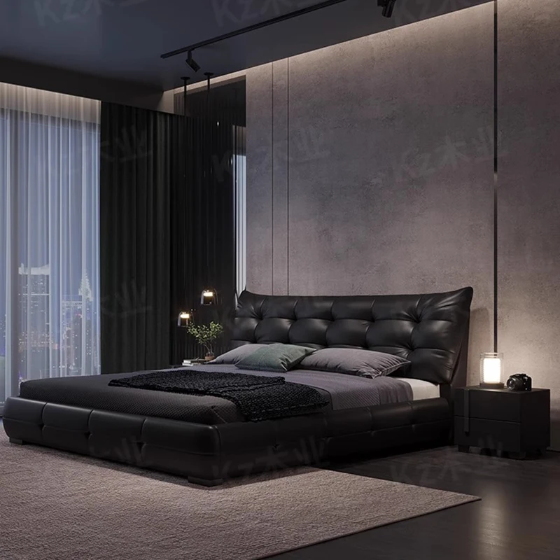 King Upholstered Bed Frames Minimalist European Fancy Bed Luxury Sleeping Hotel Cama De Lujo Para Dormitorio Bedroom Furniture
King Upholstered Bed Frames Minimalist European Fancy Bed Luxury Sleeping Hotel Cama De Lujo Para Dormitorio Bedroom Furniture
