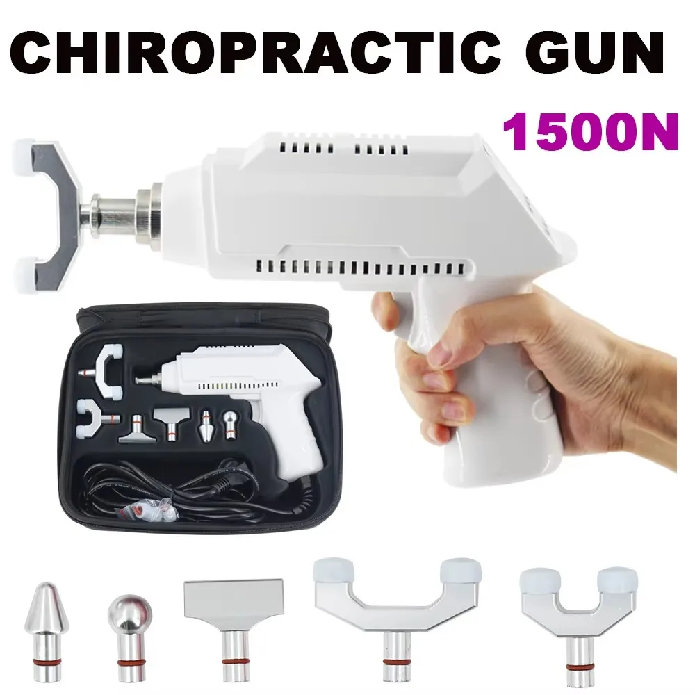 1500N Chiropractic Adjusting Tool Electric Correction Gun Therapy Scoliosis Pain Relief Health Care Chiropractic Massager
1500N Chiropractic Adjusting Tool Electric Correction Gun Therapy Scoliosis Pain Relief Health Care Chiropractic Massager