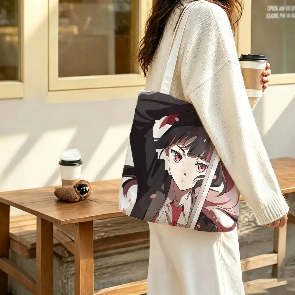D-Dance of Spring S-Sakura Himedaka Print Canvas Tote Bag Handbag For Daily School Commute Casual Shoulder Bag
D-Dance of Spring S-Sakura Himedaka Print Canvas Tote Bag Handbag For Daily School Commute Casual Shoulder Bag