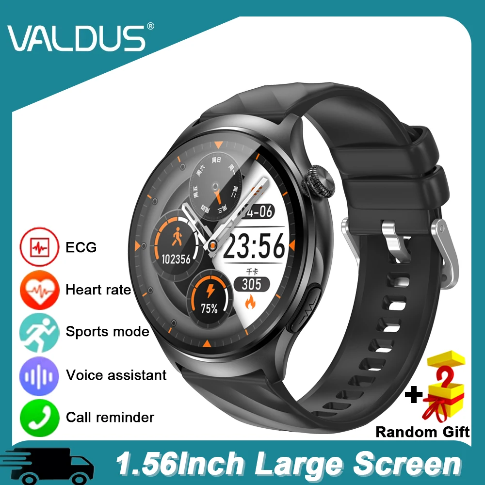 VALDUS ECG VE62 Смарт-часы 1,56 дюйма AMOLED Мужчина Женщина BT Голосовой вызов Сердечный ритм Фитнес Спортивная трек Смарт-часы с длительным сроком службы батареи
VALDUS ECG VE62 Смарт-часы 1,56 дюйма AMOLED Мужчина Женщина BT Голосовой вызов Сердечный ритм Фитнес Спортивная трек Смарт-часы с длительным сроком службы батареи
