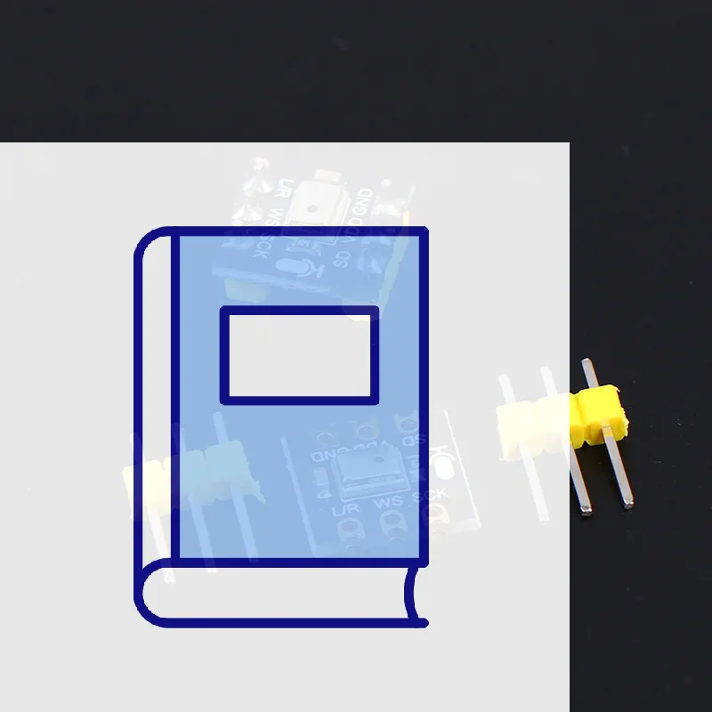 INMP441 Omnidirectional Microphone Module MEMS Sensor 24 Bit High-precision Low-power I2S Digital Output Sensor Module For ESP32