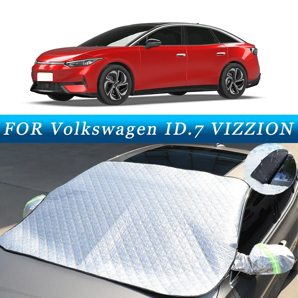 Thickened Car Now Sunshade Windshield Cover With 5/9 Magnets UV Protection Anti Snow Sunlight For Volkswagen ID.7 VIZZION
Thickened Car Now Sunshade Windshield Cover With 5/9 Magnets UV Protection Anti Snow Sunlight For Volkswagen ID.7 VIZZION