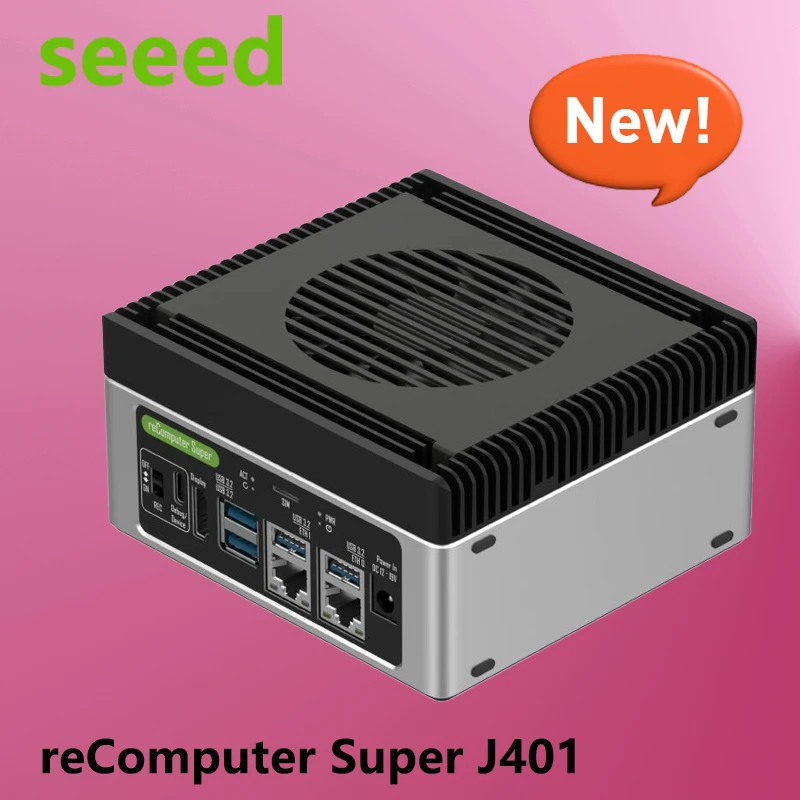 reComputer Super J4011 — интеллектуальный компьютер Edge AI с Jetson Orin NX 8G/16G
reComputer Super J4011 — интеллектуальный компьютер Edge AI с Jetson Orin NX 8G/16G