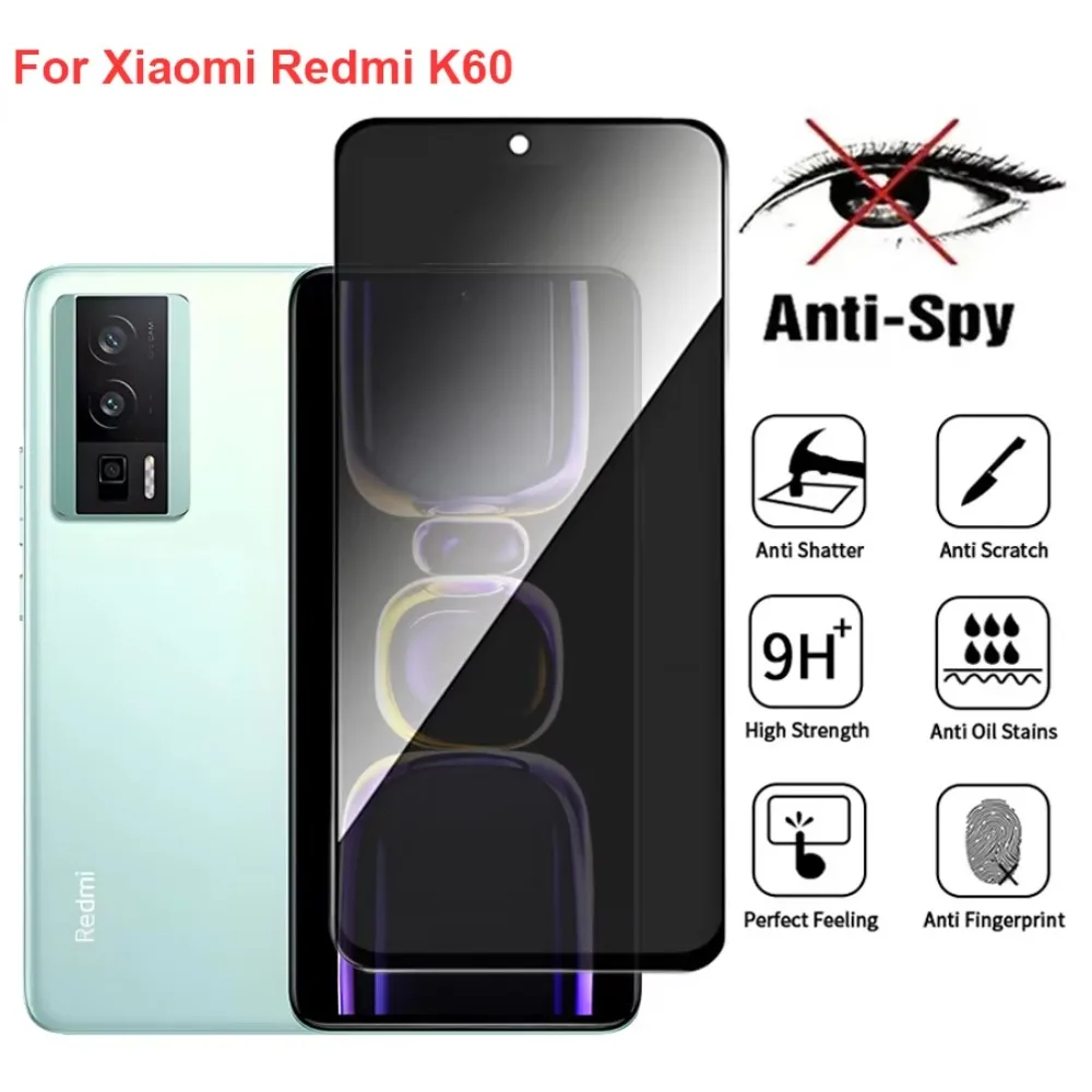 For Xiaomi Redmi K60 Anti Spy Privacy Tempered Glass Screen Protector Compatible For RedmiK60 Full Cover Screen Phone Film
For Xiaomi Redmi K60 Anti Spy Privacy Tempered Glass Screen Protector Compatible For RedmiK60 Full Cover Screen Phone Film