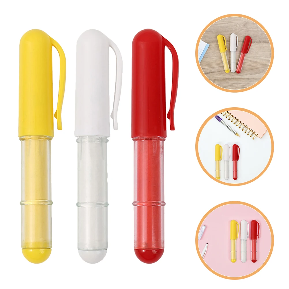 6Pcs Chalk Marker Pen Style Replaceable Caps Fabric Marking Tool for Garment Cutting Quilting Sewing Tailor Accessories
6Pcs Chalk Marker Pen Style Replaceable Caps Fabric Marking Tool for Garment Cutting Quilting Sewing Tailor Accessories